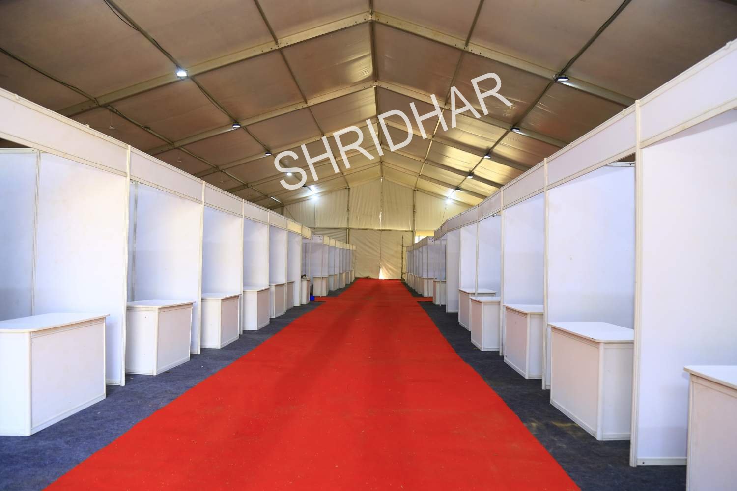 synthetic red carpets and exhibition satlls for rent for convention centers in bangalore shridhar tent house