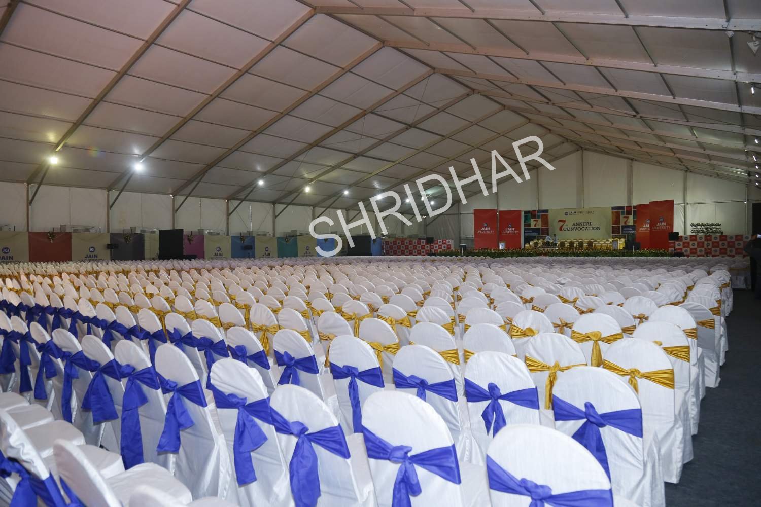 tents chairs stages for rent in bangalore for conventions convention centers shridhar tent house